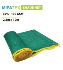 Mipatex 75% Green Shade Net 2.5m x 10m